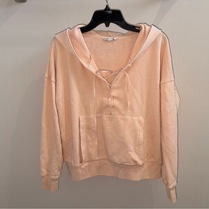 American Eagle Lace-Up Hoodie